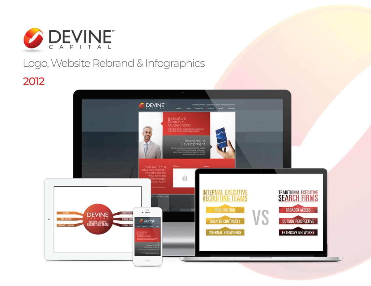 Devine Capital — brand and product design