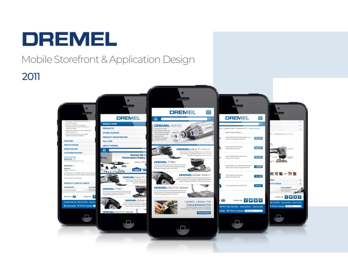 Dremel — product design, 2015