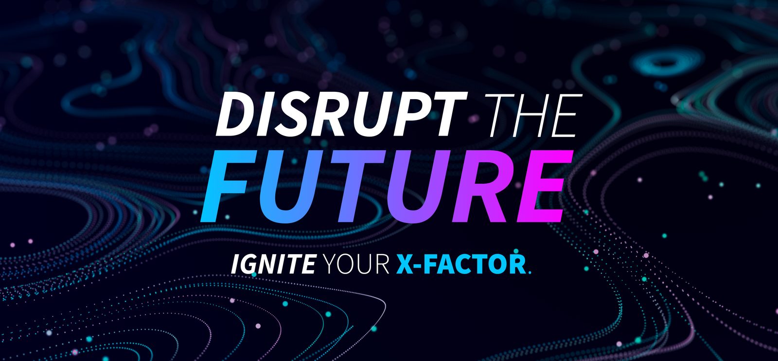 Disrupt the Future — the system flexes voice without breaking.