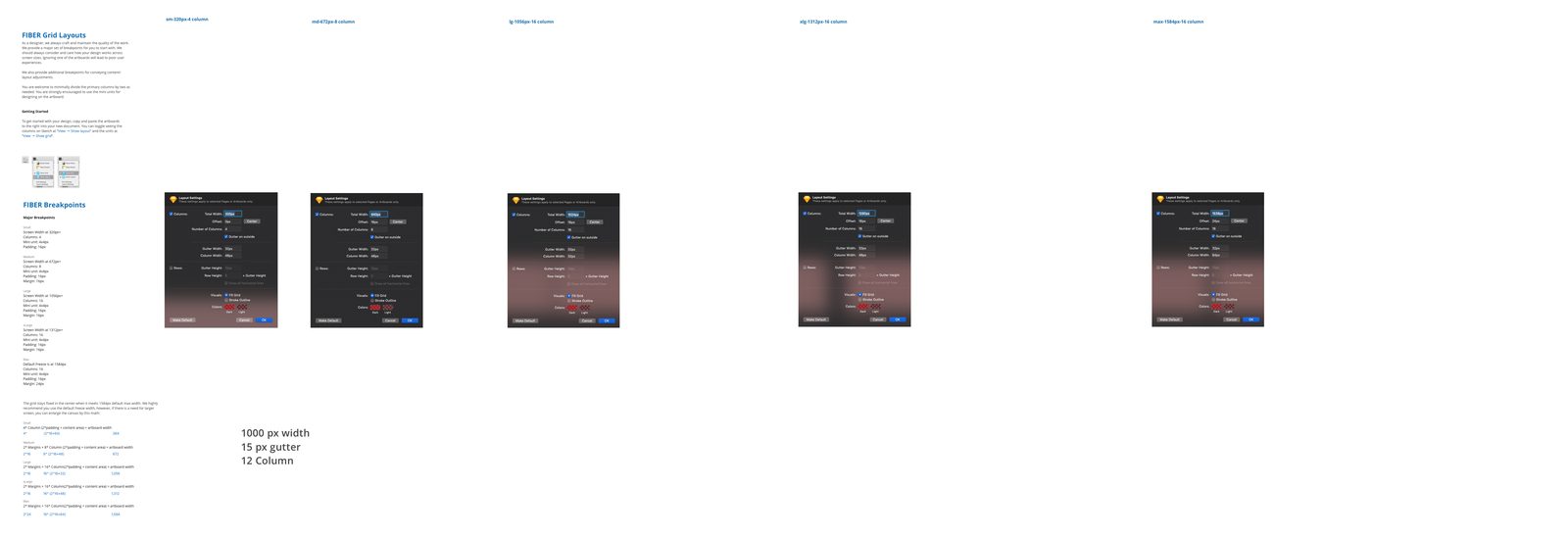 Grid layouts — responsive structure for content-dense pages.