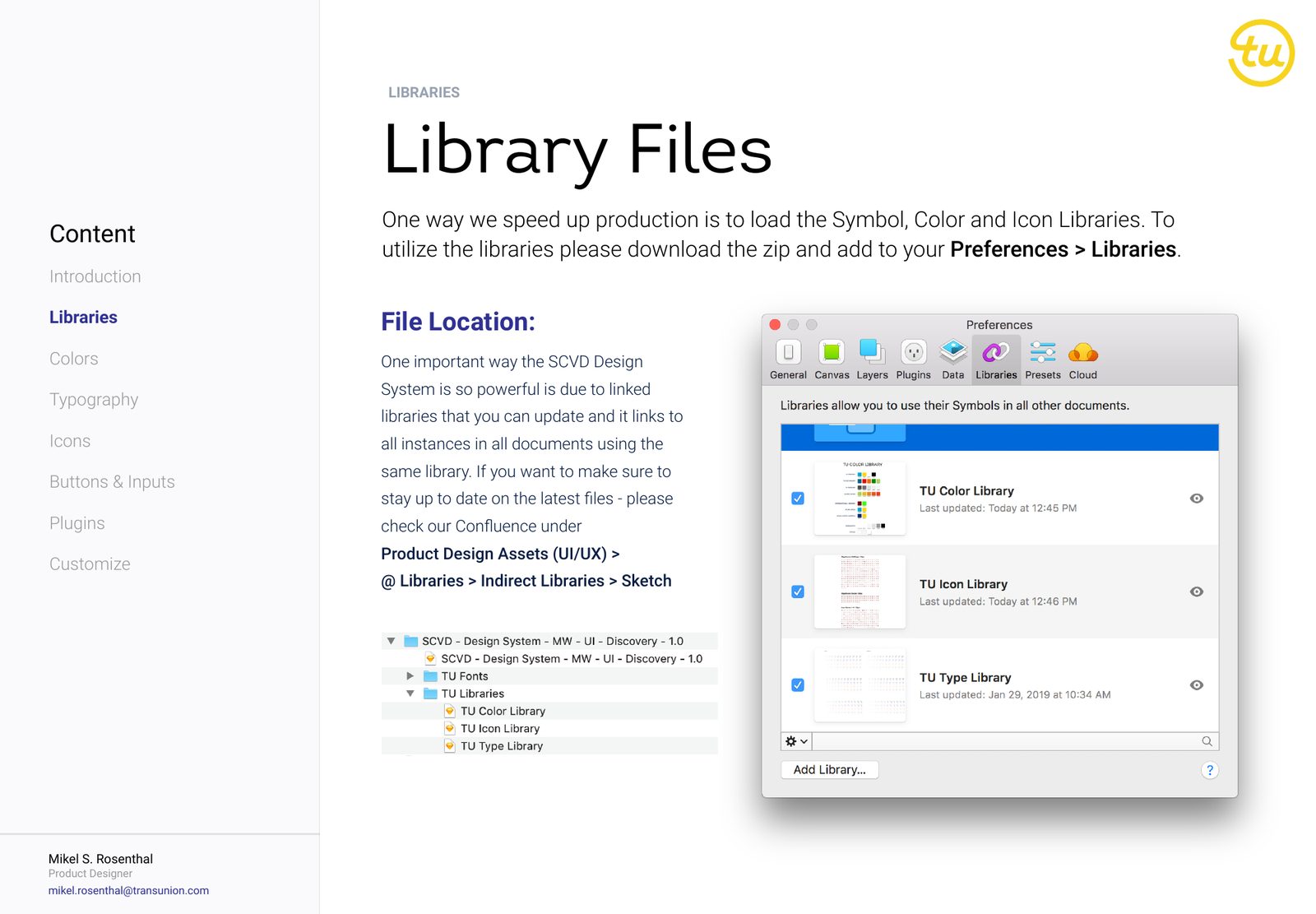Library files — shared symbols and color libraries.