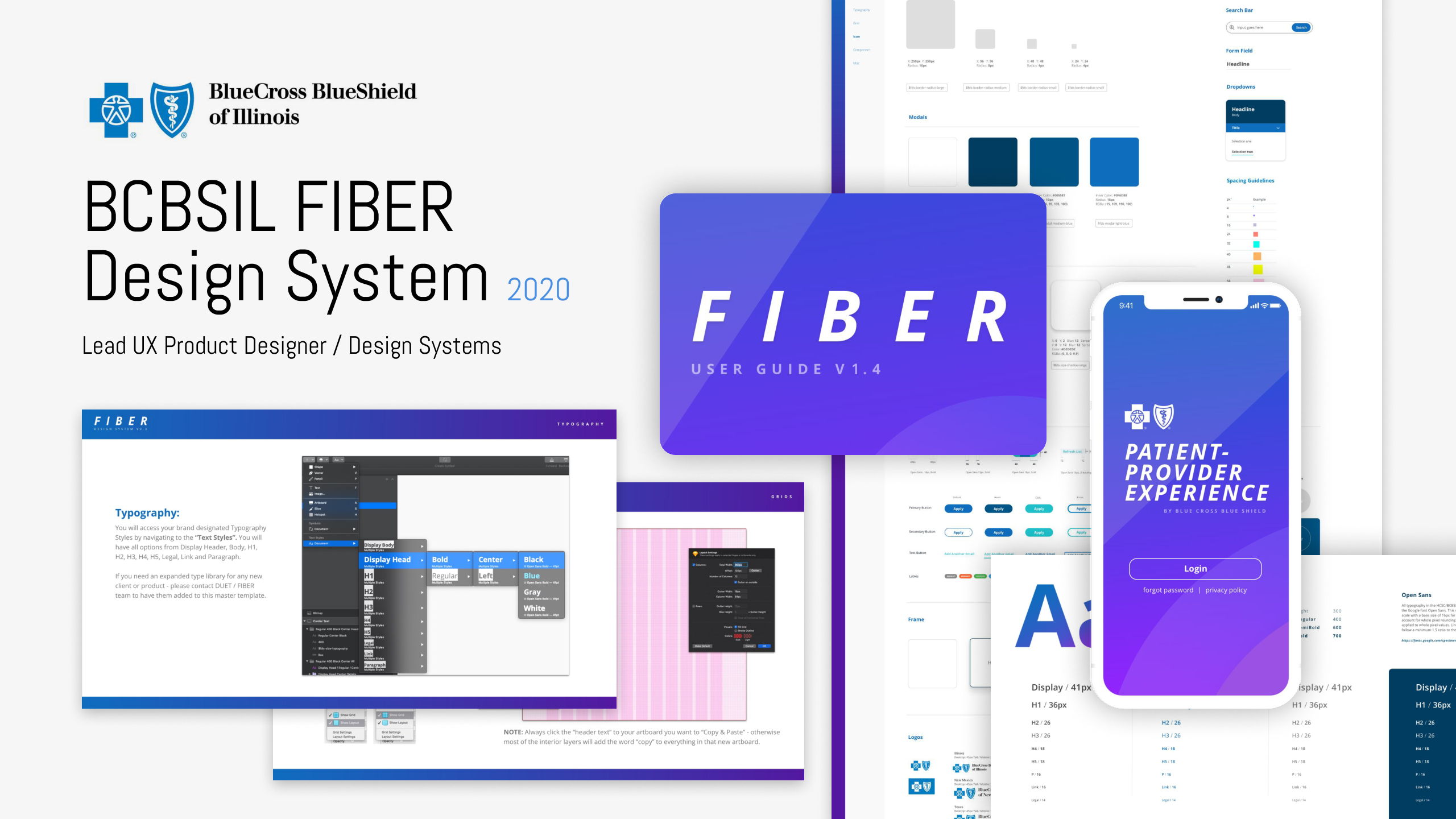Blue Cross Blue Shield FIBER Design System