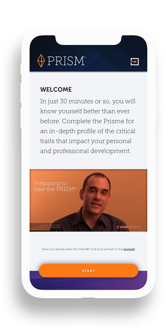 Mobile onboarding — warm, brief, human.