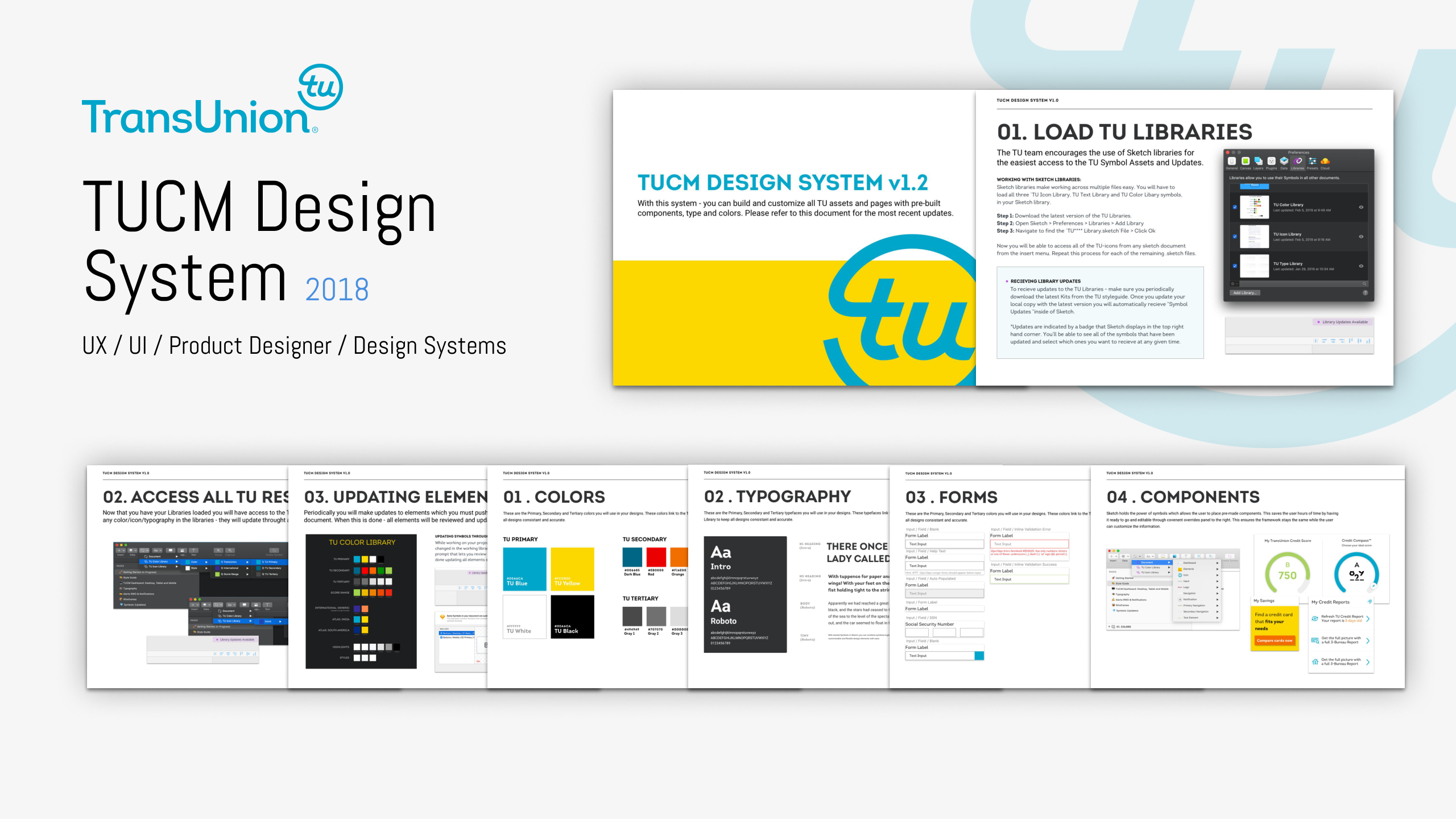 TransUnion Credit Manager Design System