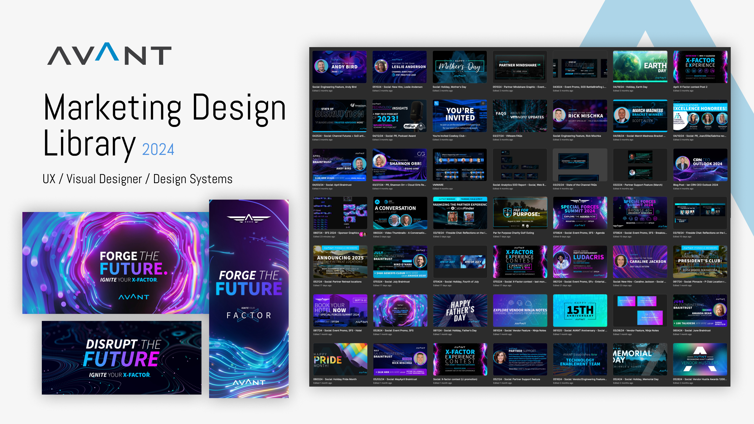 Avant Marketing Design Library
