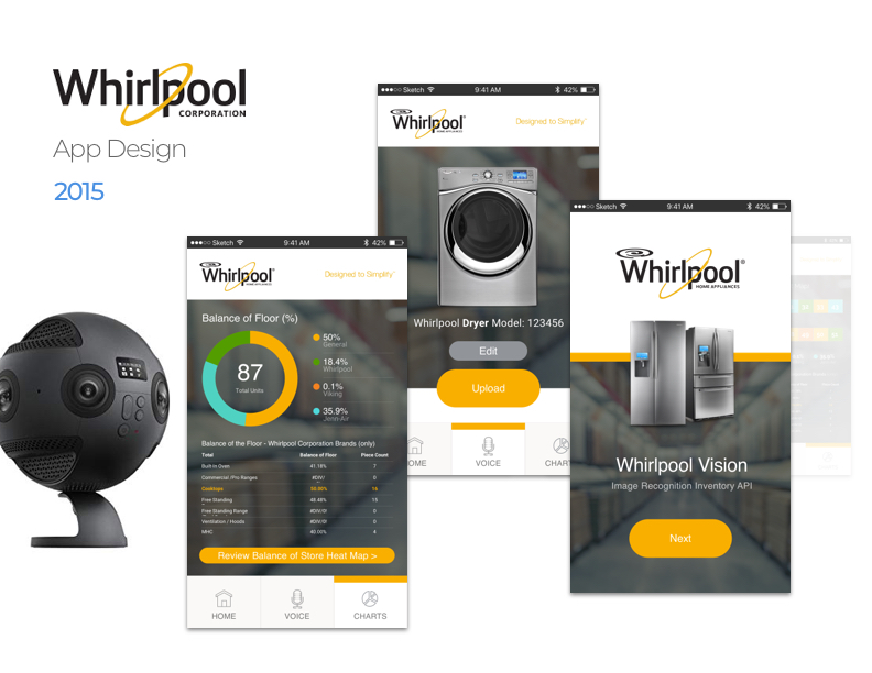 Whirlpool App Design