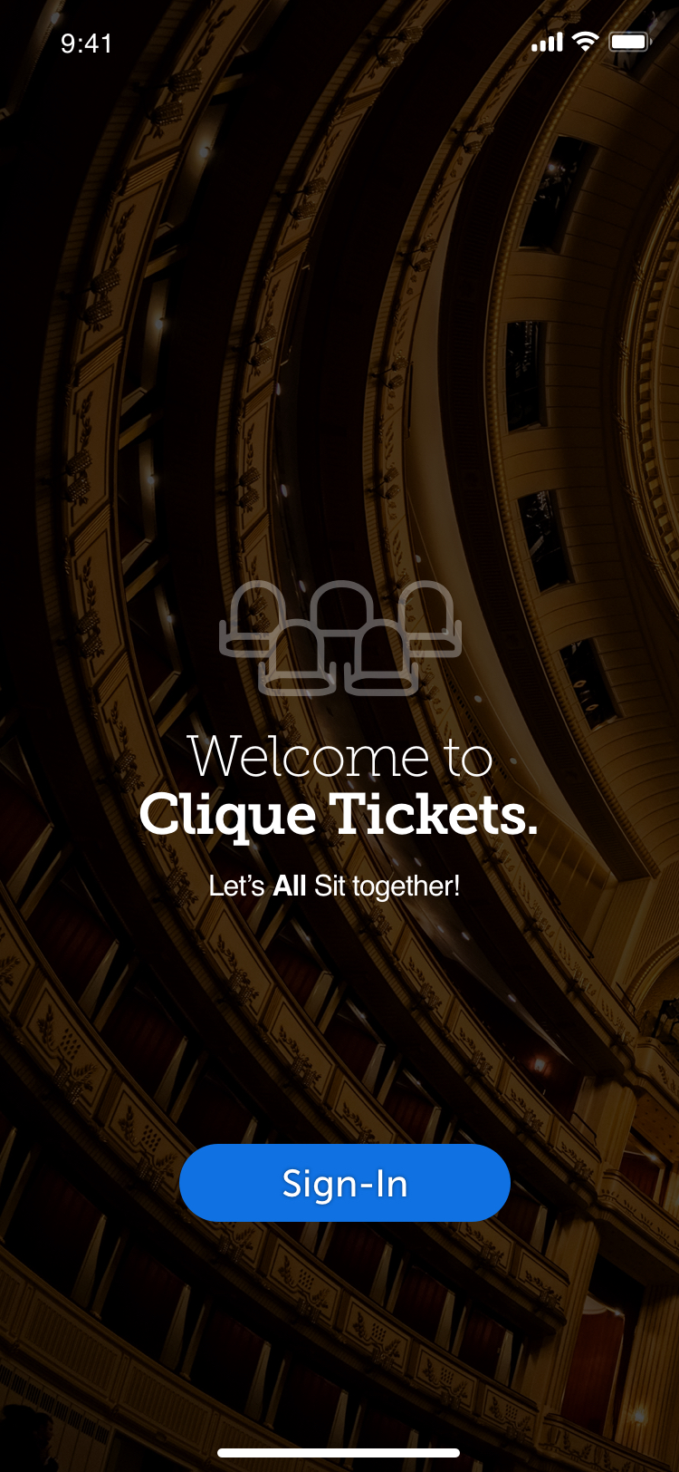 Clique Tickets — Social Ticketing App