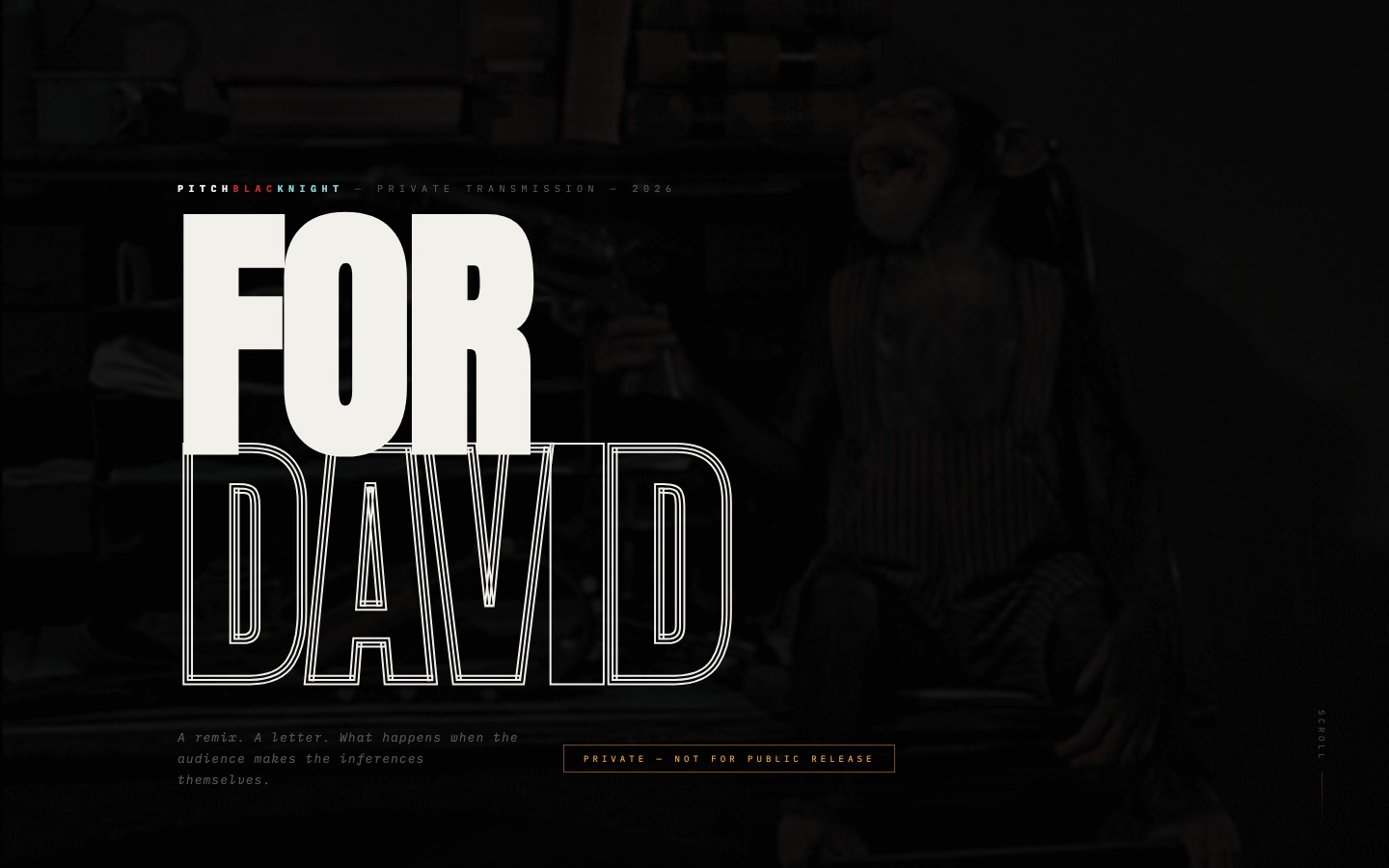 For David